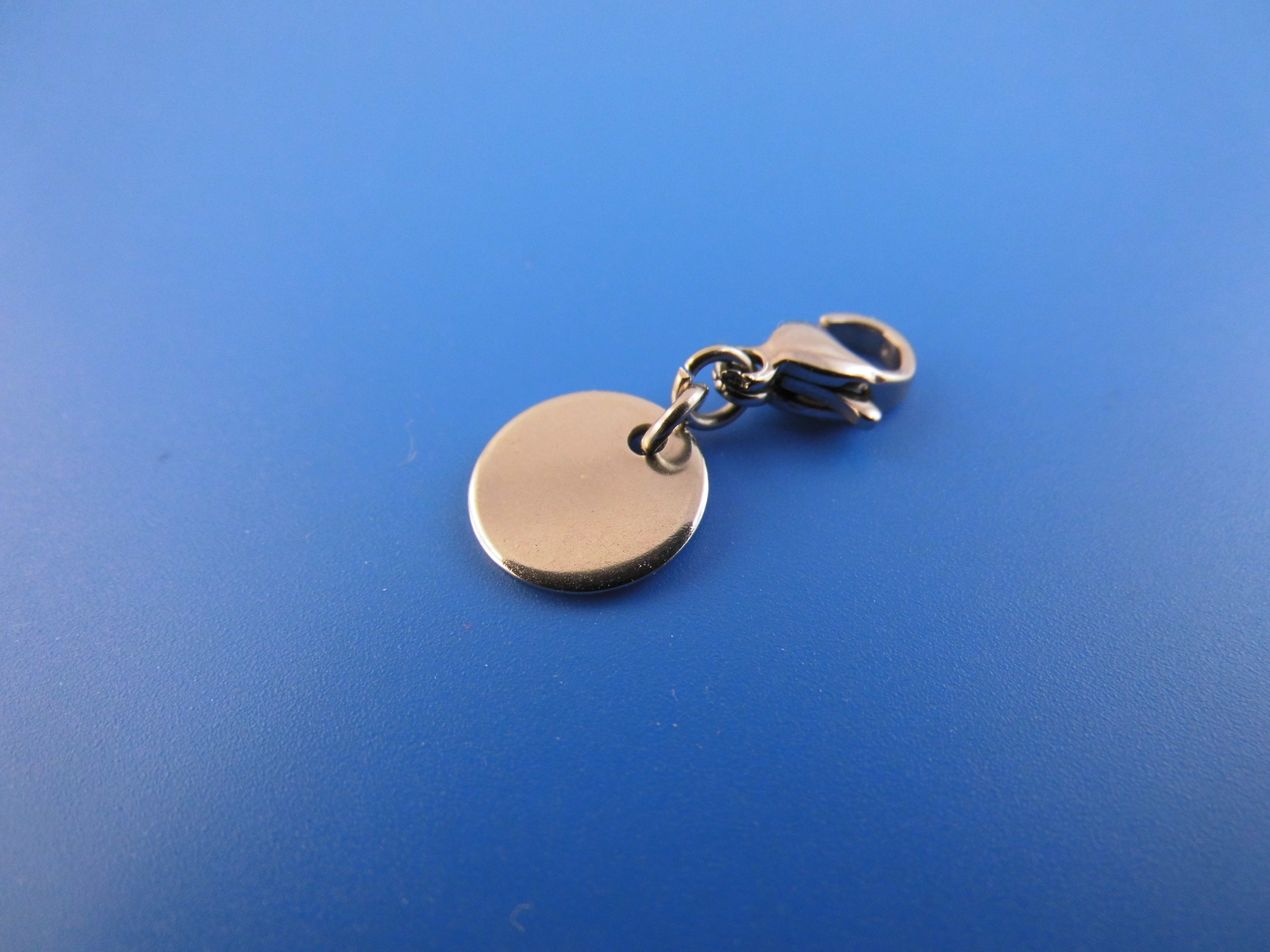 Edelstahl Anhänger Charm verschiedene Motive